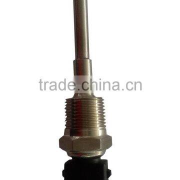 Stainless Steel Air Compressor Temperature Sensor with 24 AWG Fluorine Plastic Line