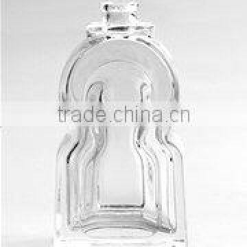 75ml clear glass perfume bottle for cosmetic packaging