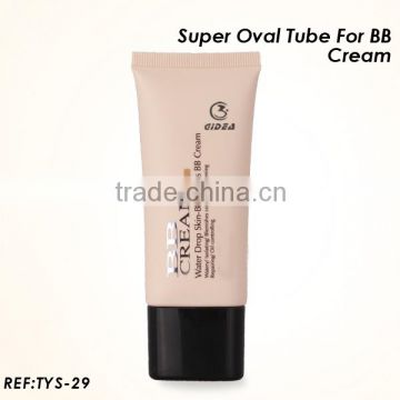 Super oval plastic tube for BB cream