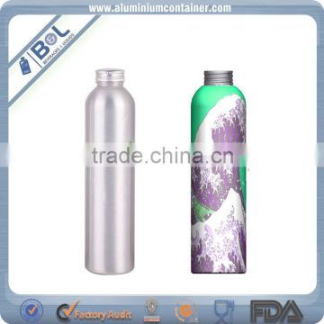 Empty aluminum drinking bottle 16 oz