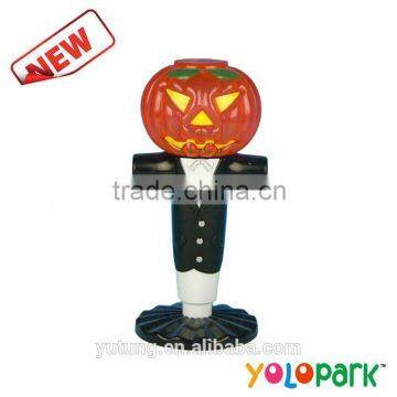 Halloween light up pumpkin lamp