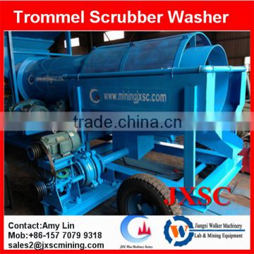 2015 New mobile sand gold small gold washing plant for gold washing