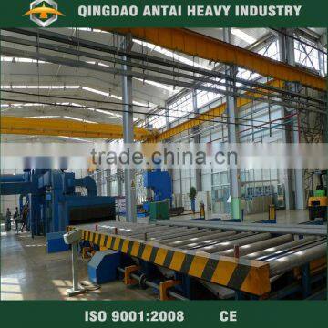 surface finishing polishing machine/pass through shot blasting machine