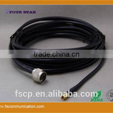 RG223 Cable Assembly With SMA Male Crimp to N Male Crimp Connectors
