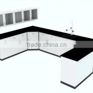 Steel Chemical Laboratory Test Wall Bench With Sink photo-2