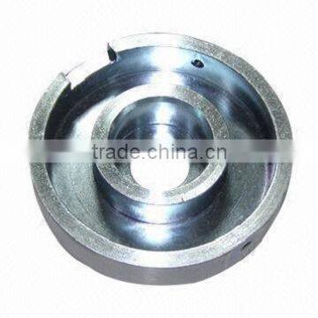 CNC machining, steel, zinc coating, motor spare parts