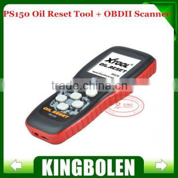 2015 New Original XTOOL PS150 OIL RESET/Oil Inspection/Service Mileage/Service Intervals/Airbag On Asian American European Car