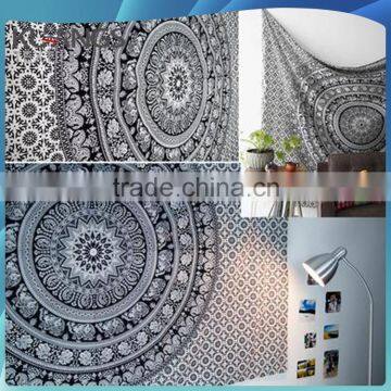 fiber optic tapestry wall hanging, mandala tapestry                        
                                                Quality Choice