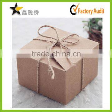 2015 Wholesale free design recyclable custom kraft box ,kraft paper box,boxes gift