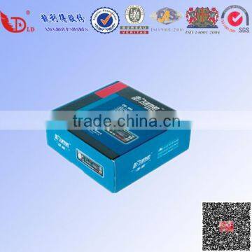 Full blue packaging paper box carton pizza box banana box