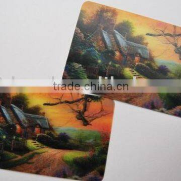 3D lenticular namecard
