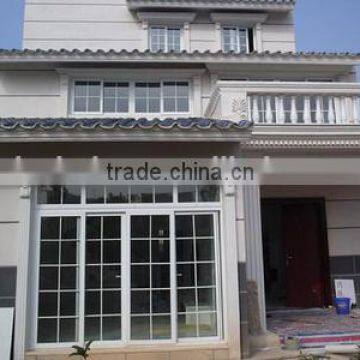 Horizontal Opening Pattern Aluminum Blind Inside PVC Double Glass Window photo-2