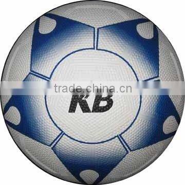 rubber soccer ball