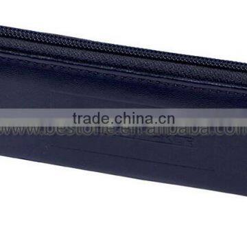 Custom Leather Pen Bag Case With Zipper photo-3