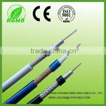 Low attenuation 75 Ohm rg6 coaxial cable small MOQ