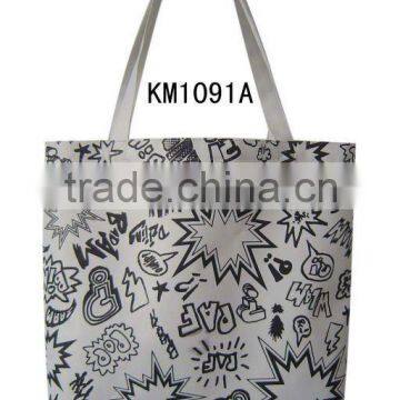 2012 fashion microfiber shopping bags wholesale