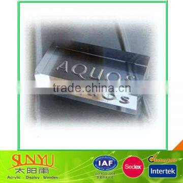 clear cast acrylic block