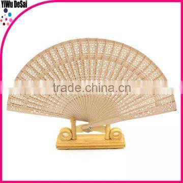Chinese Wooden Foldable Decorative Hand Fans photo-1