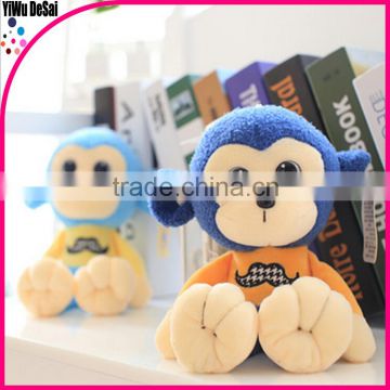 Promotional plush family monkey animal toy for baby gift