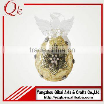 fashion glass angels with small size as festival gifts
