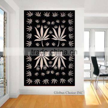 Hemp Leaf Tapestry