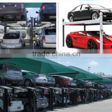 Hot sale four post double parking car lift