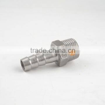 Stainless Steel 1/2 in MPT x 3/8 in Barb, Homebrew Hardware, Pump Fitting