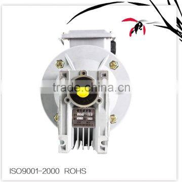 Die Cast Aluminum Alloy cast iron NMRV 025-150 Worm Speed reducer , helical bevel Gearboxs gear box motor for conveyor