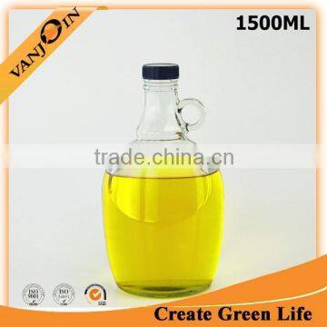 Wholesale 3 Liter Clear California Glass Beer Bottle With Handle photo-3