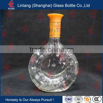 Wholesale Manufacturer Glass Bottle 450ml Wisky Glass Bottle photo-3