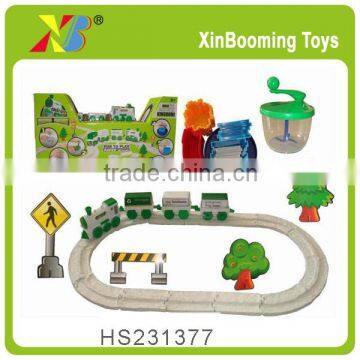 New Arrival DIY Railway Train Toy For Kids Track Toy