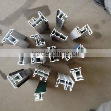 UPVC Profile, PVC Window Profile for Door & Window, UV Coating (blue White) PVC Window Profile photo-3
