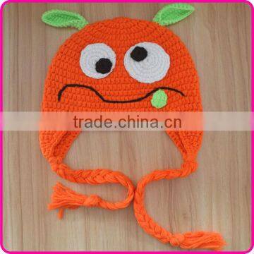 Cutest crochet baby animal winter handmade baby winter hat hat knitted winter monster hat