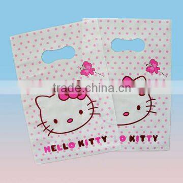 wholesale lot Hello kitty cartoon plastic gift shopping bag