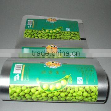 Food grade plastic snack film roll