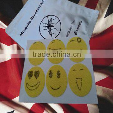 High Qulity Natural herbal Anti Mosquito Patch / Mosquito Repellent Patch citronella oil