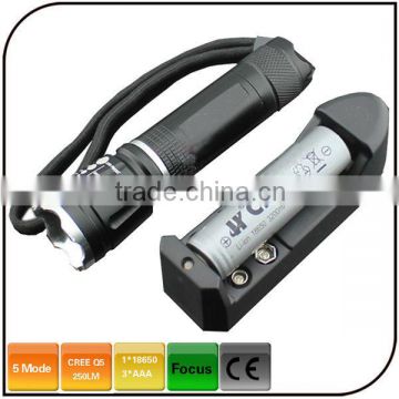 Waterproof Cree Focus Led Tactical Torch