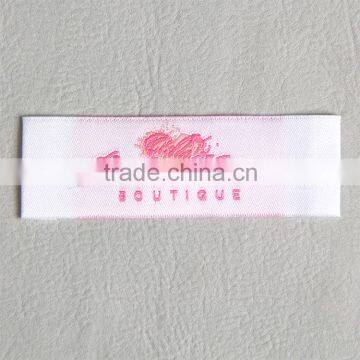 Colorful Collar Woven Label With Both Folds for Girls 's Dresses photo-2
