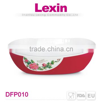 plastic heat resistant bowl for microwave oven set