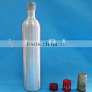 750ml aluminum liquor bottle with aluminium cap