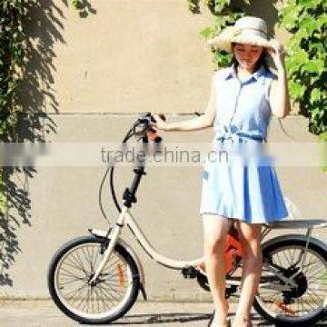 Mini,2015 Lightest Mini Single Speed Rear Wheel Foldable Electric Bicycle photo-5