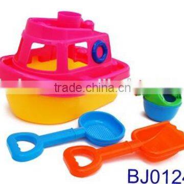 New Hot Selling Kids Toy Funny Plastic Beach Toy With Barrow and Shape Mold