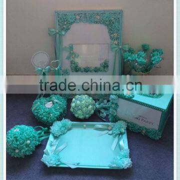 YHA#113 wedding gift box series - polyester banquet wedding wholesale table cloth cover chair cover sash band