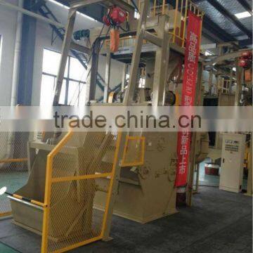 Hot sale Q32 series shot peening machine/ steel shot blasting machinery