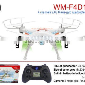 2.4G 4ch 6axis gyro new one air drone with camera with LED light