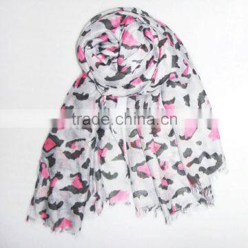 100% polyester lady's fashion scarf