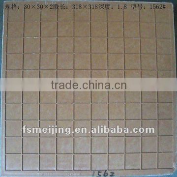 Moulding plastic for glass mosaic