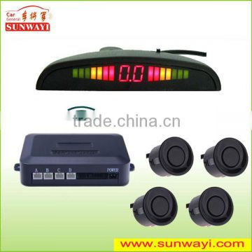 Fashionable Design front and rear LED Wireless Ultrasonic Parking Sensor Alarm