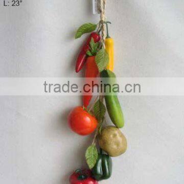 2013 New Artificial Fruits Fake Vegetale 23 inch Artificial Vegetable String