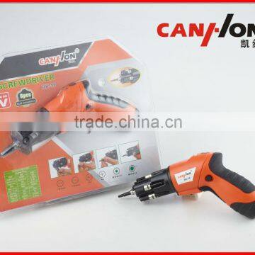 DK-18 Ningbo Dike 4.8V multifunctional Rechargeable cordless Screwdriver with 6 screwdriver Drill Bits